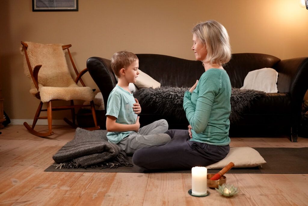 Mindfulness øvelser til behandling af stress hos børn med angst